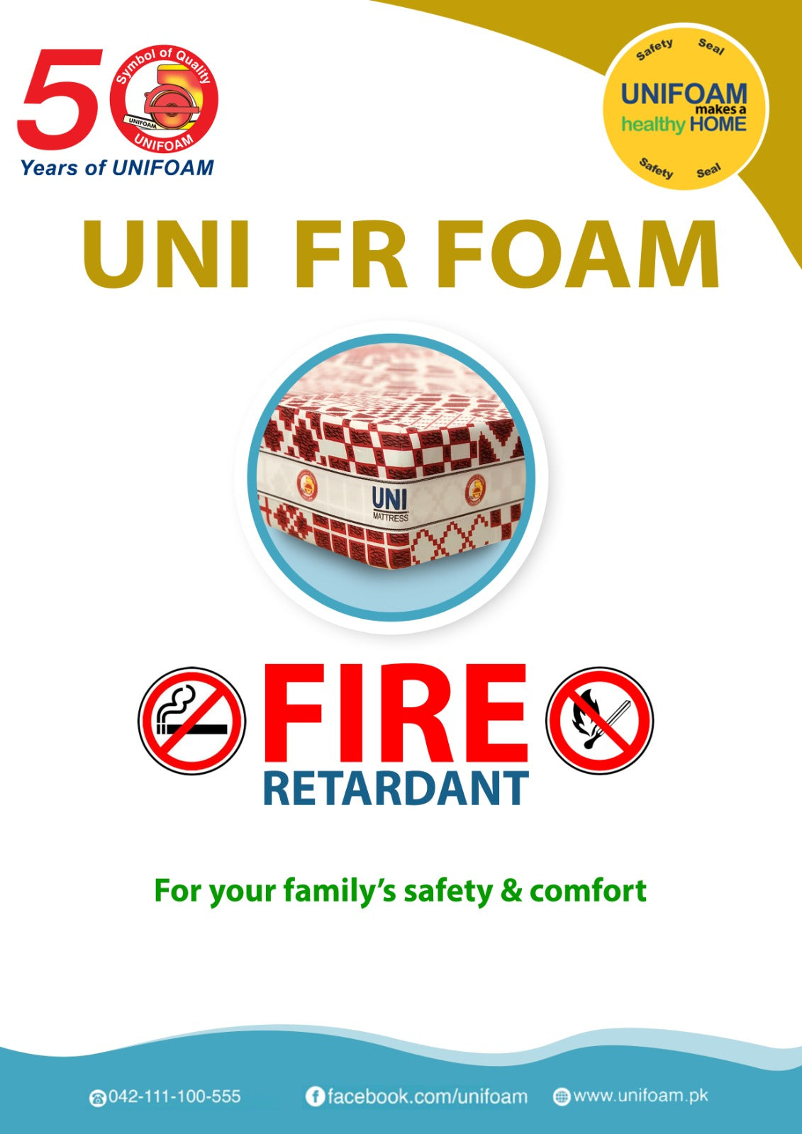 UNI FR FOAM MATTRESS